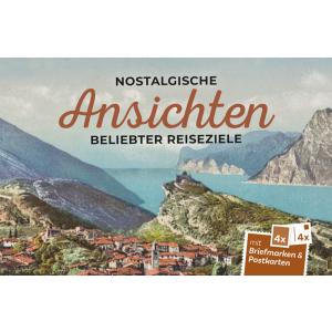 “Nostalgic views of popular travel destinations“ Postcard booklet 